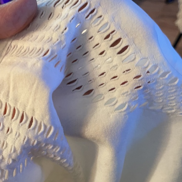 FM bodycon sexy dress with laser cut outs - Picture 5 of 7